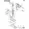 Ryobi S33K Spare Parts List Type: 5133000918